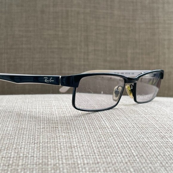 Ray-Ban Kids Eyeglasses Frame Black/White Tone RB1032 4005 47[]15 125 Glasses - Picture 1 of 9